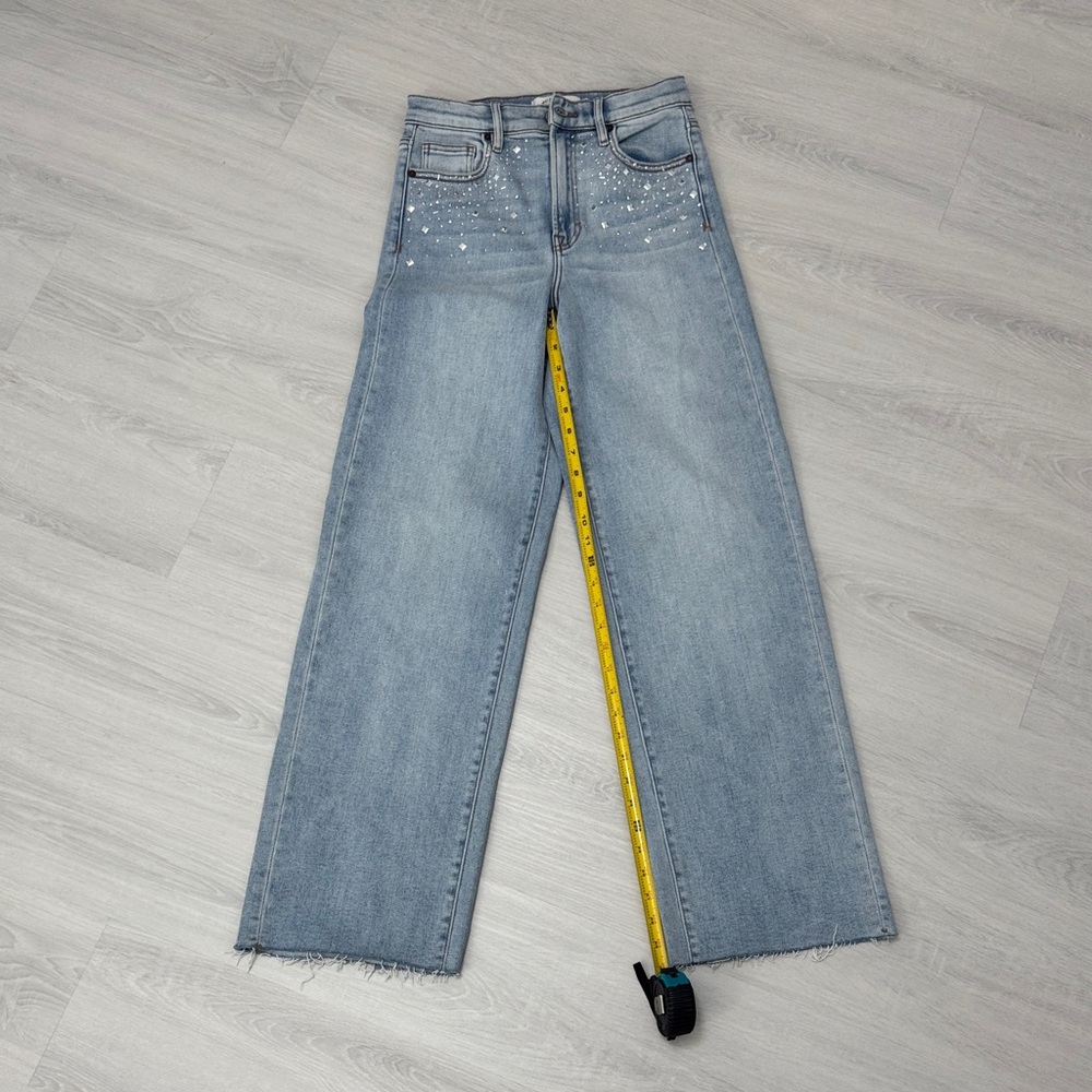 VICI The No Boys Embellished Straight Leg Jeans - Picture 7 of 13